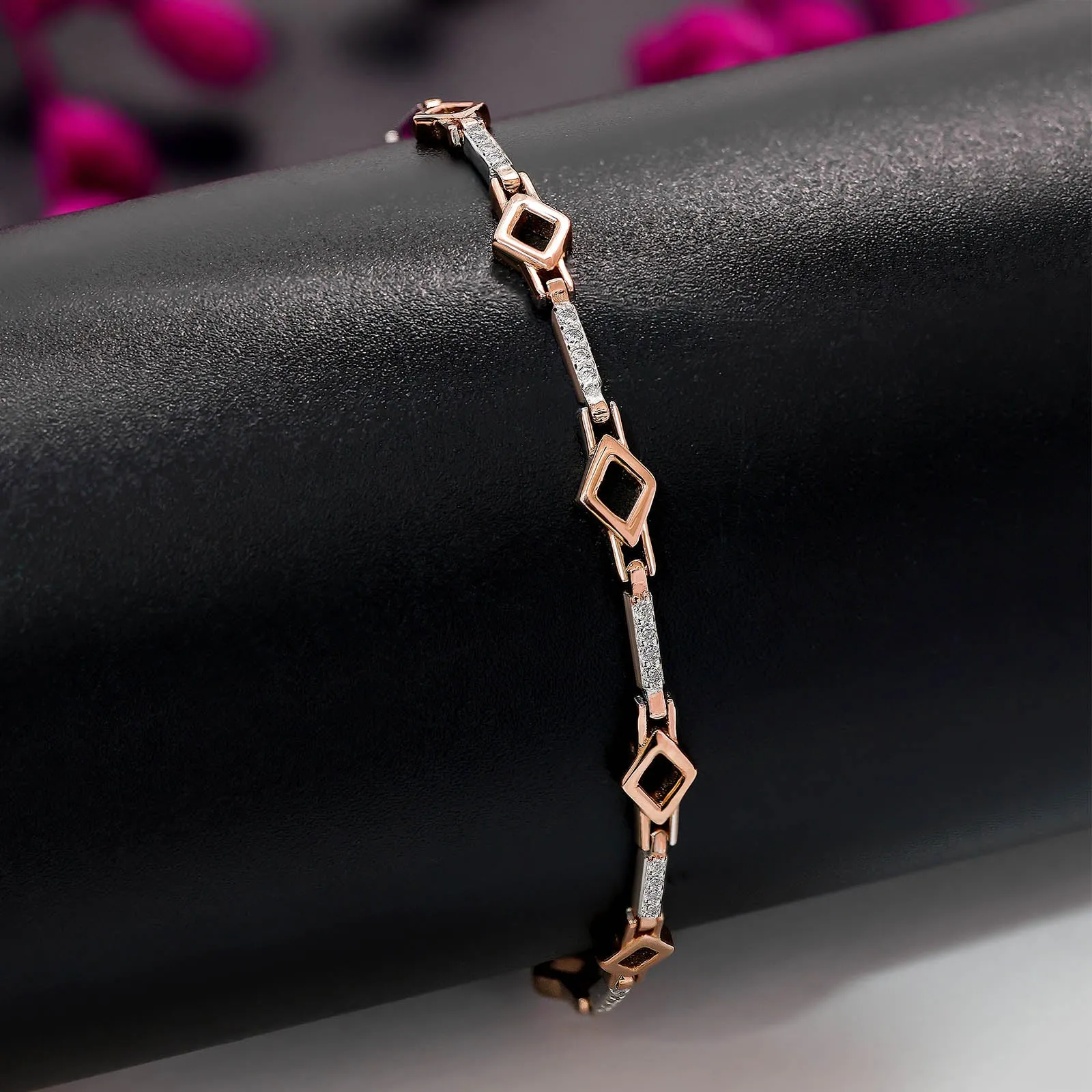 Stylish 925 Sterling Sliver Link Chain Bracelet