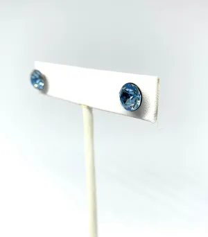 Swarovski Birthstone Small Post Earrings