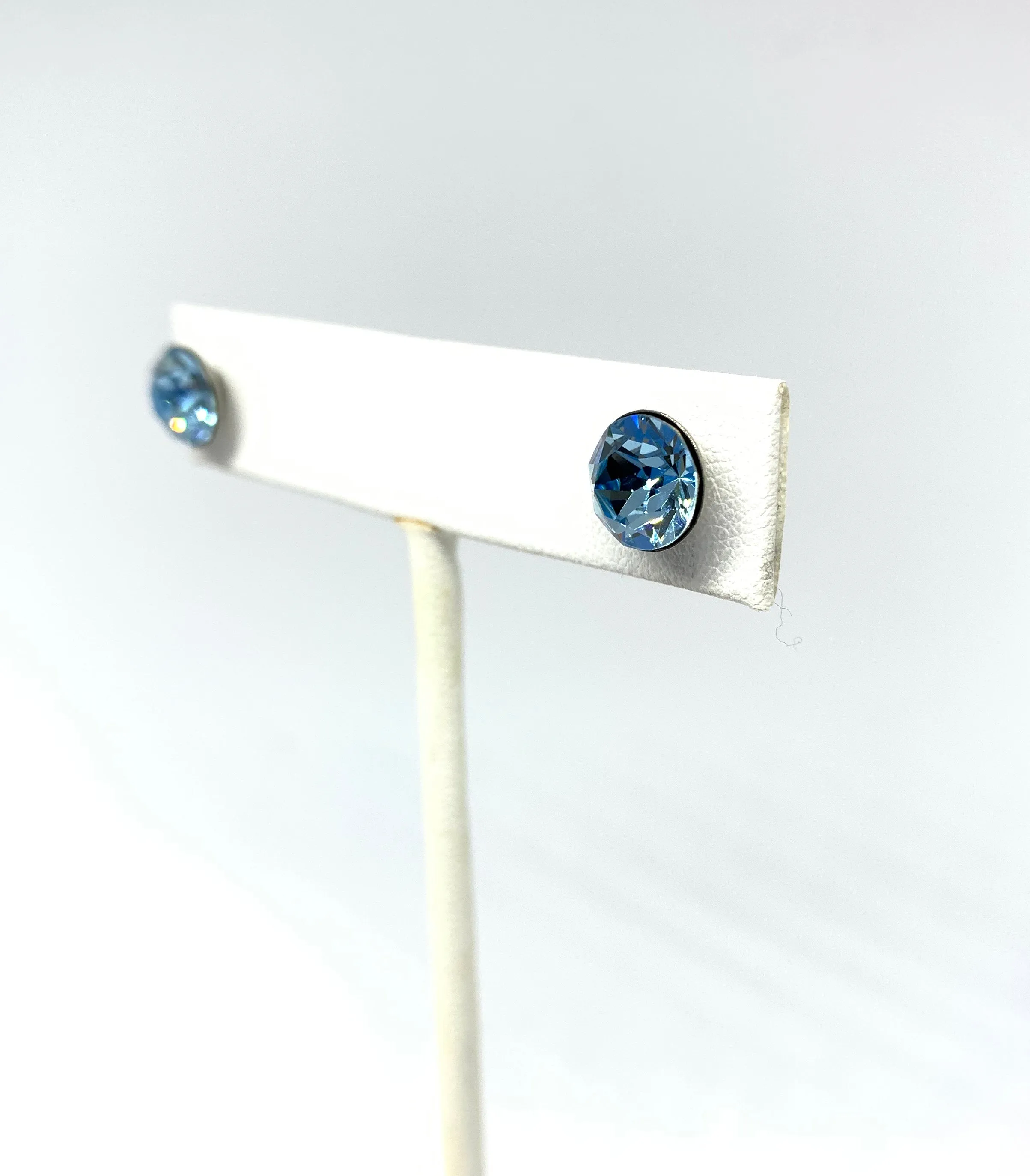 Swarovski Birthstone Small Post Earrings