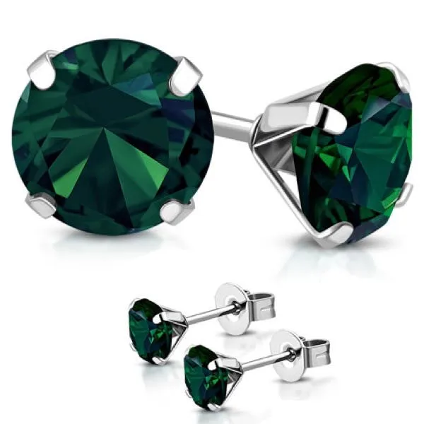 Swarovski Crystal Stud Earrings (#c093)