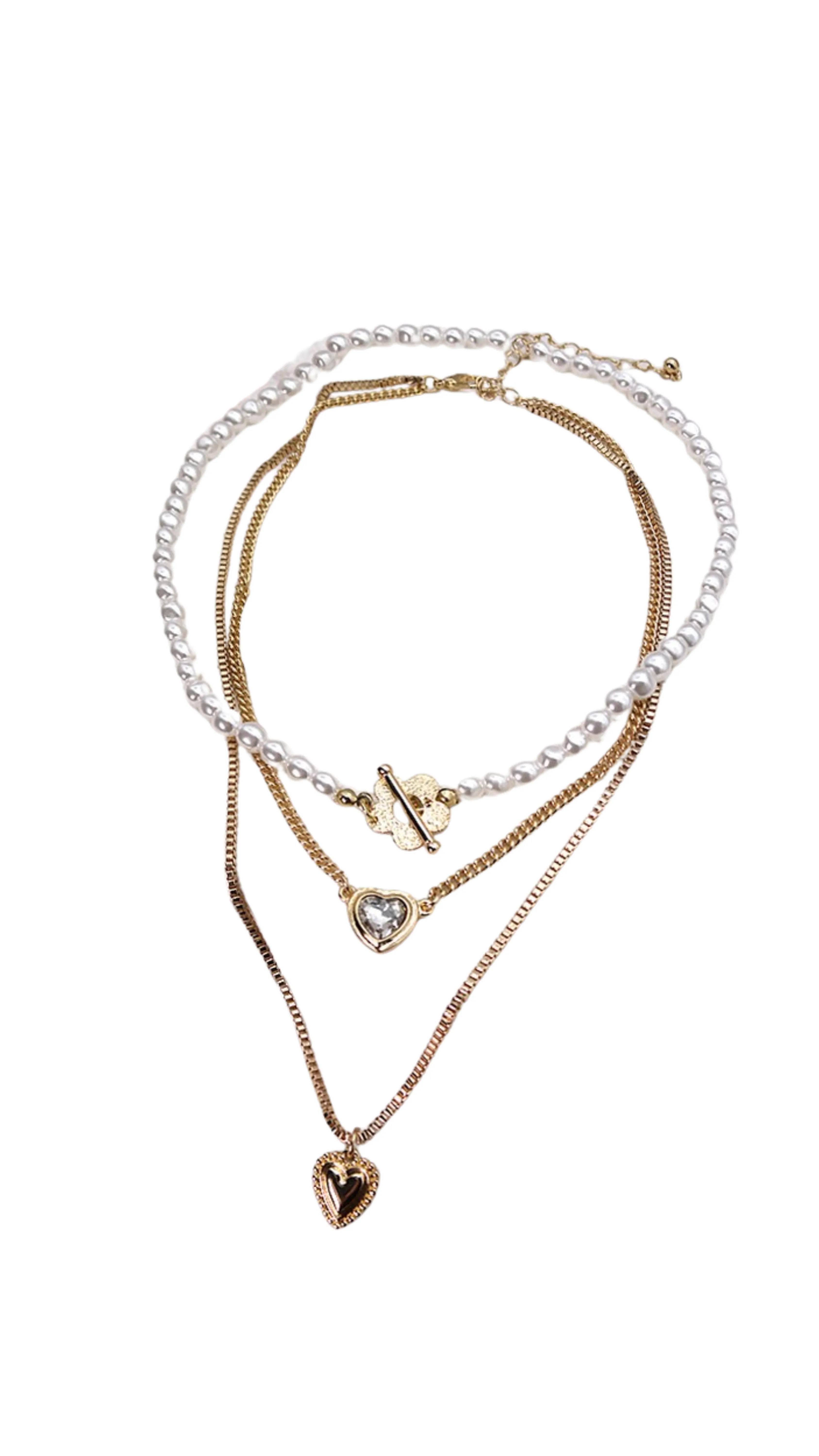 Sweetheart Layered Necklace