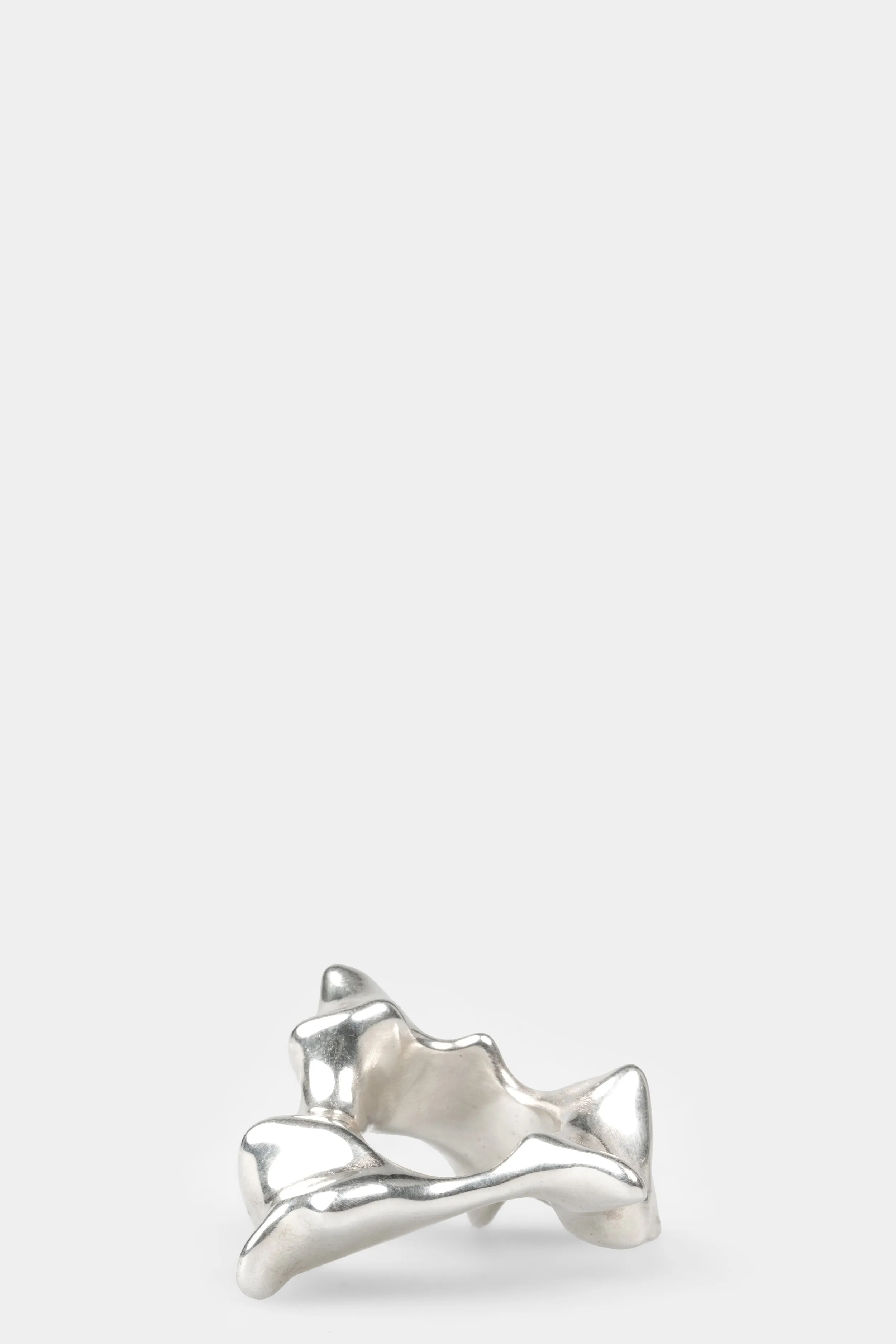 Syrinx large silver ring