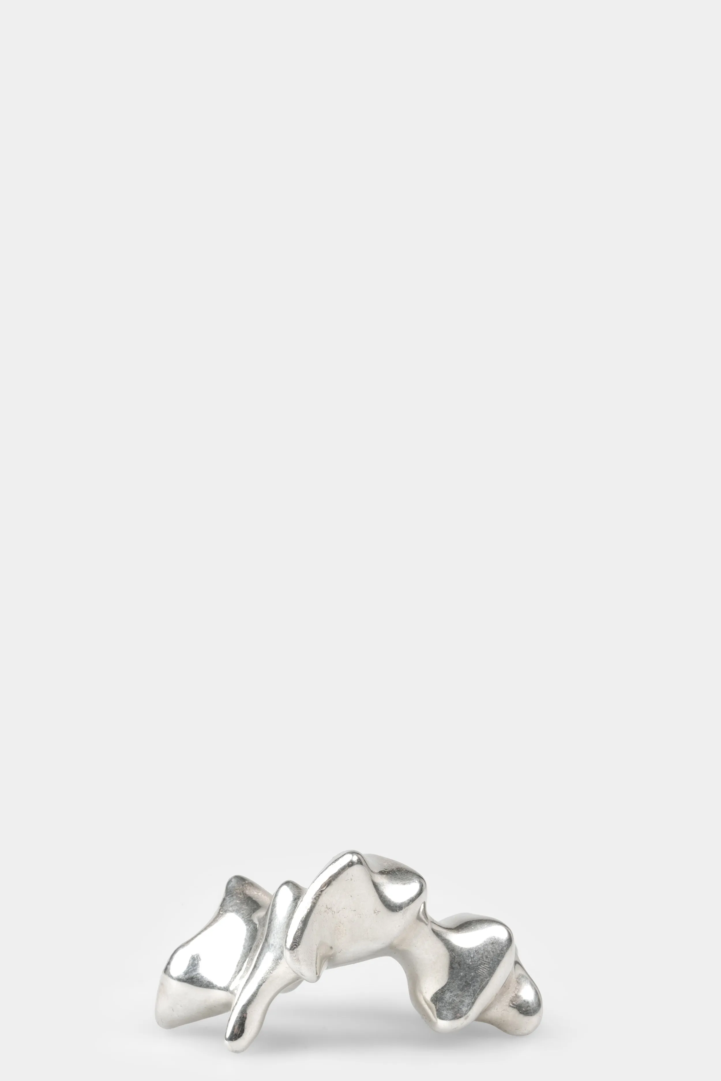 Syrinx large silver ring