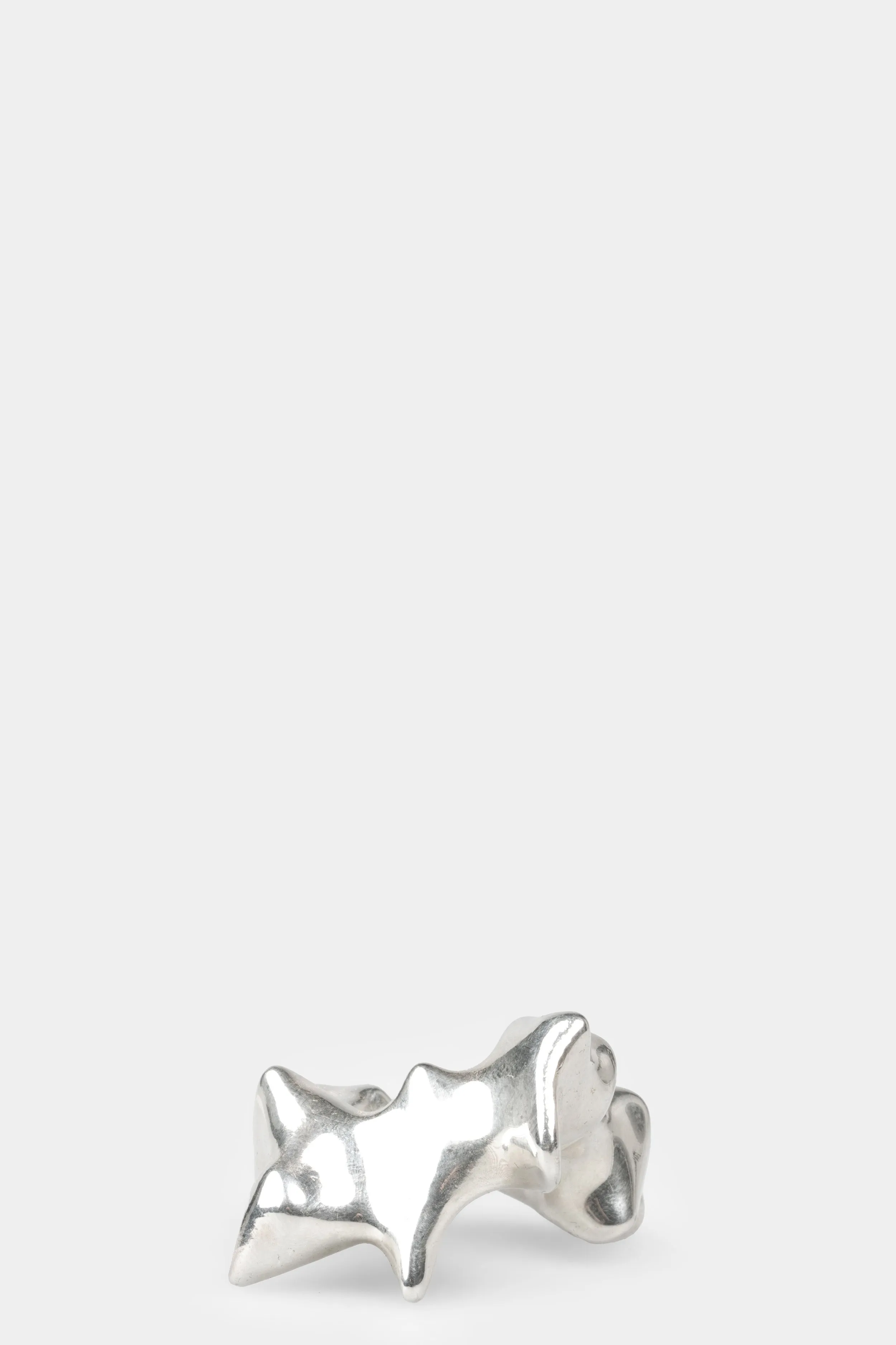 Syrinx large silver ring