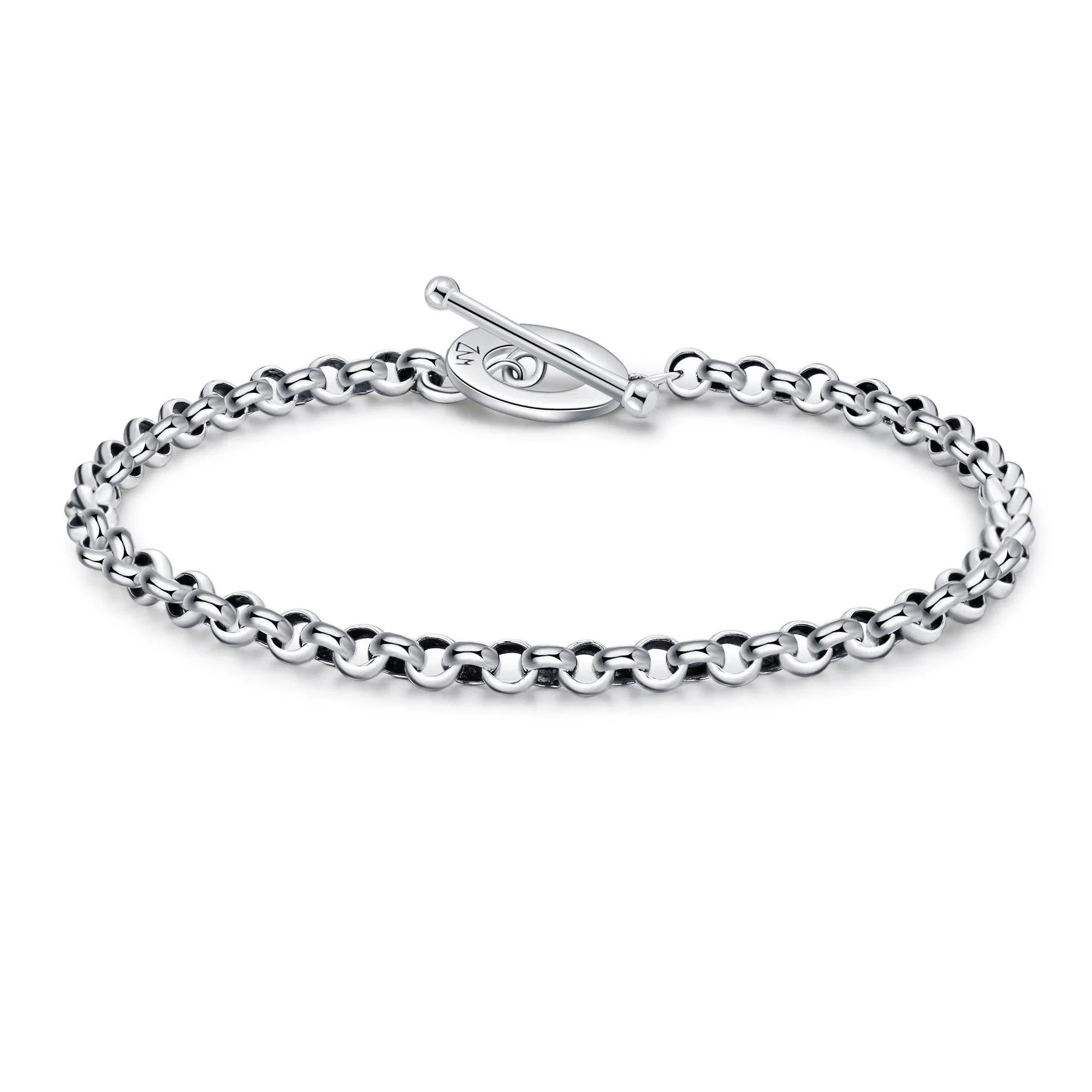 T-bar Rolo Chain Bracelet