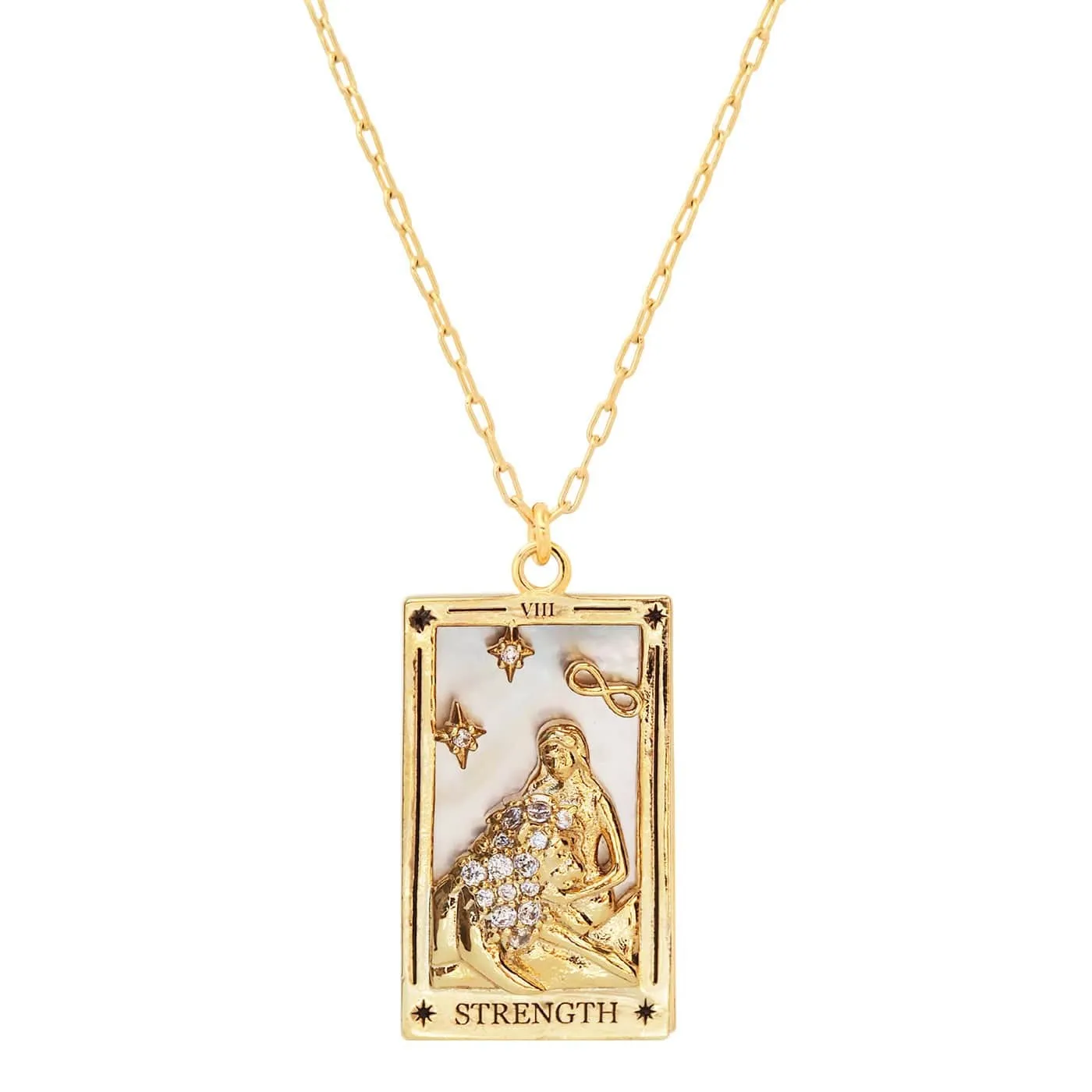 tarot necklaces - strength