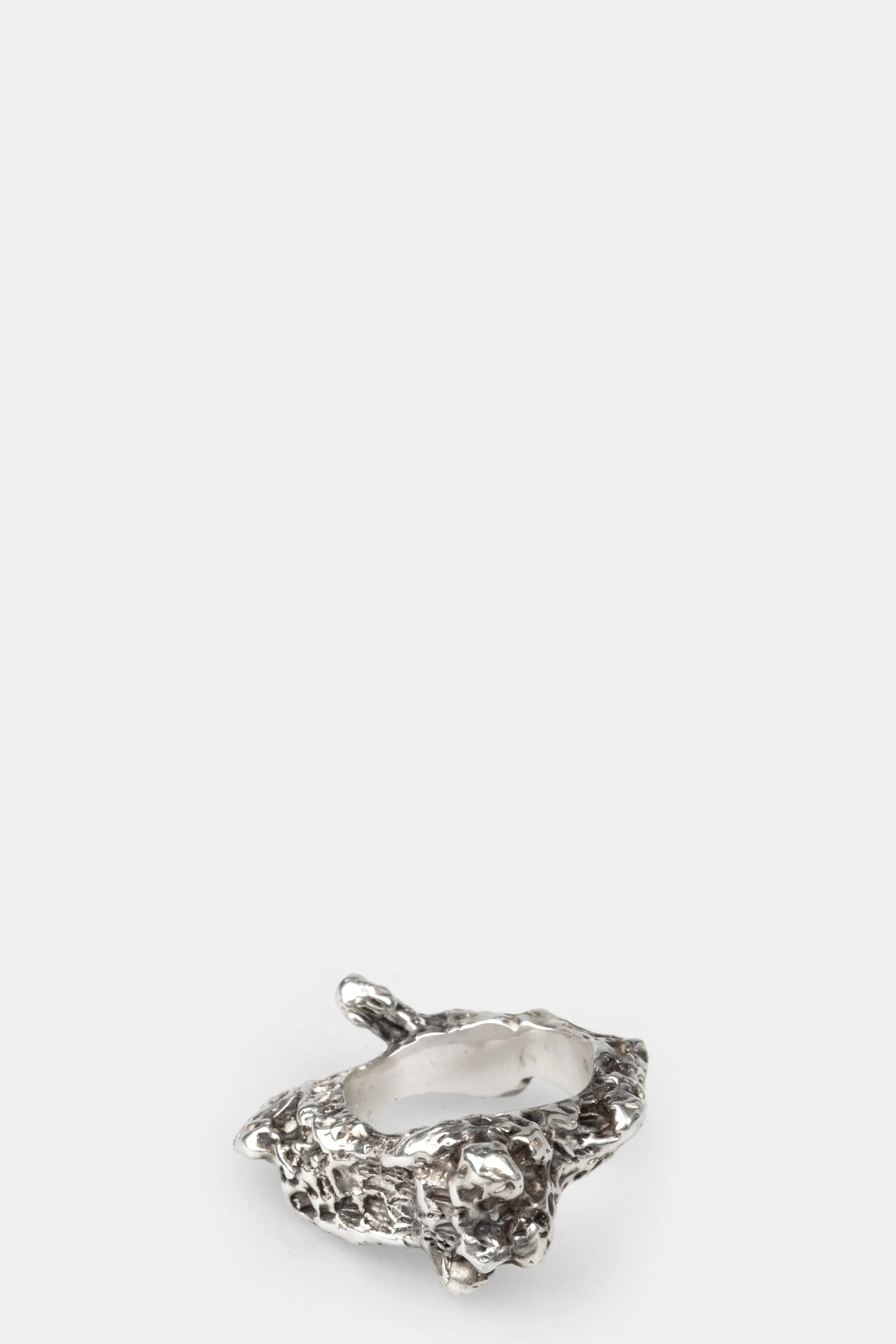 Tephra silver ring