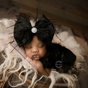 The Little Black Dress Satin Bow
