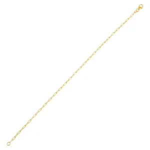 Thin Link Bracelet 14K