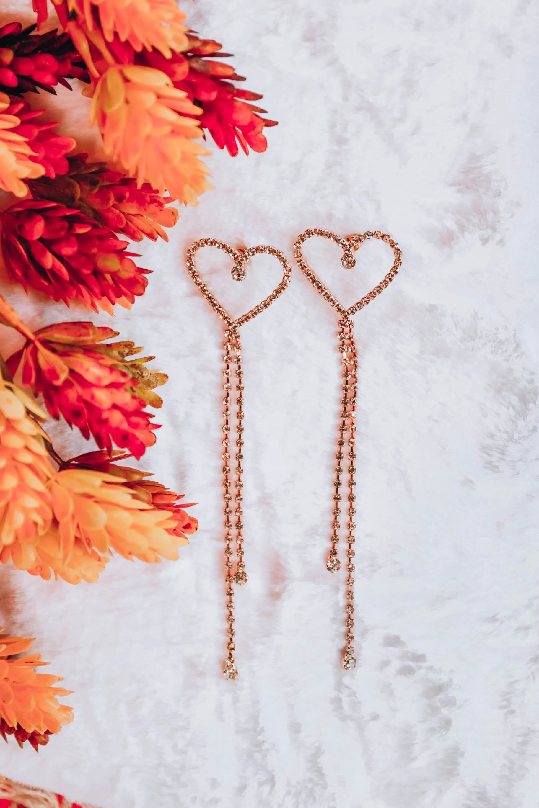 Thinkin' Bout You Heart Earrings