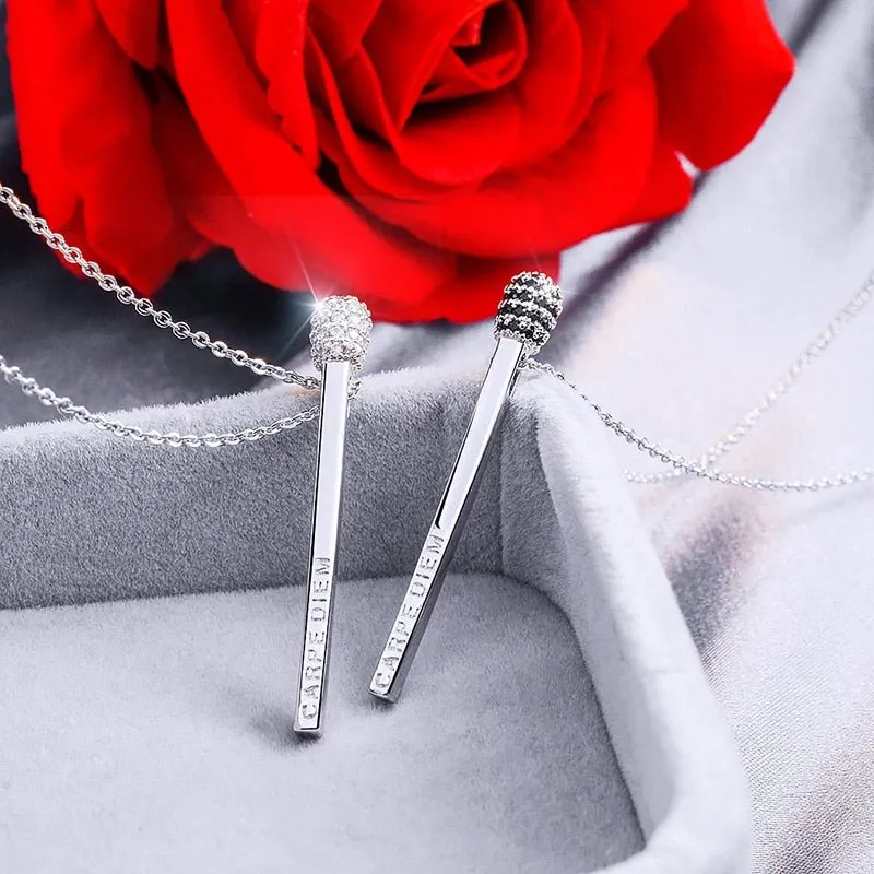 Three-dimensional Pendants Necklace Long Chain for Women Jewelry