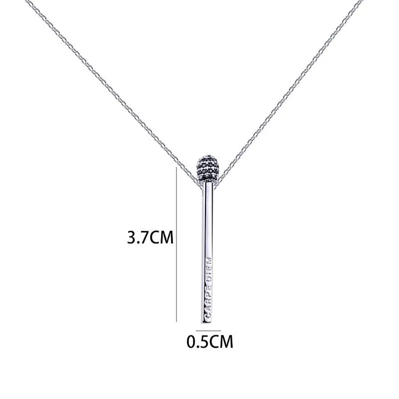 Three-dimensional Pendants Necklace Long Chain for Women Jewelry