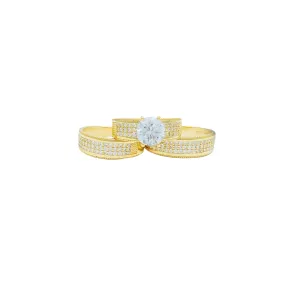 Three-Piece Set Engagement Rings (14K)