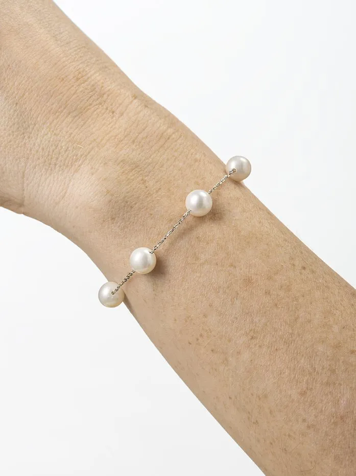 Tin cup bracelet