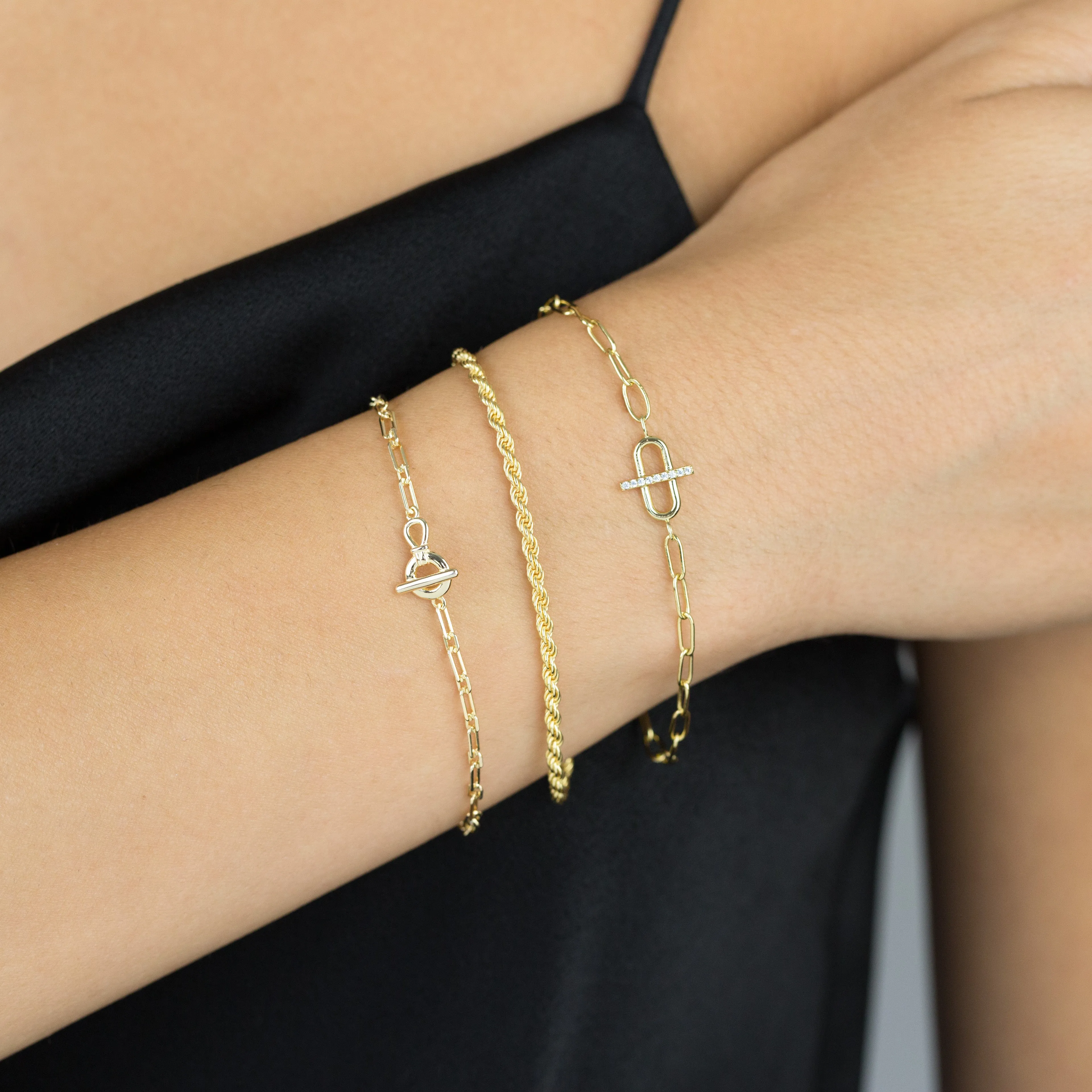 Toggle Link Bracelet