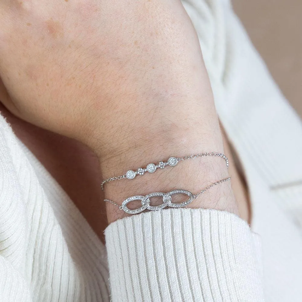 Triple Link Chain Bracelet