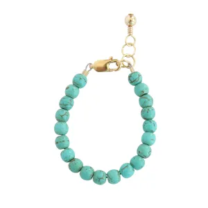 Turquoise Baby Bracelet (4MM beads)