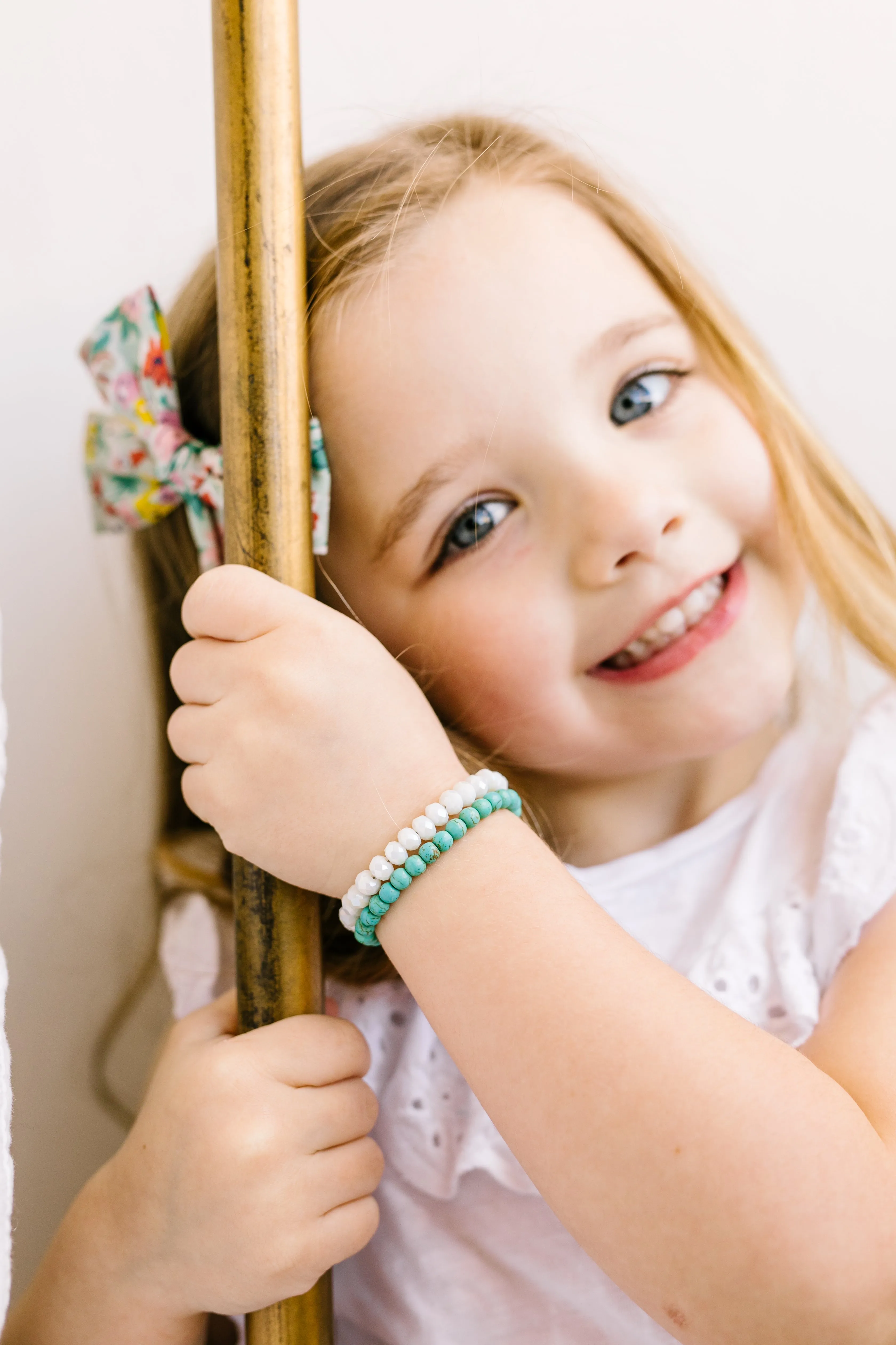 Turquoise Baby Bracelet (4MM beads)