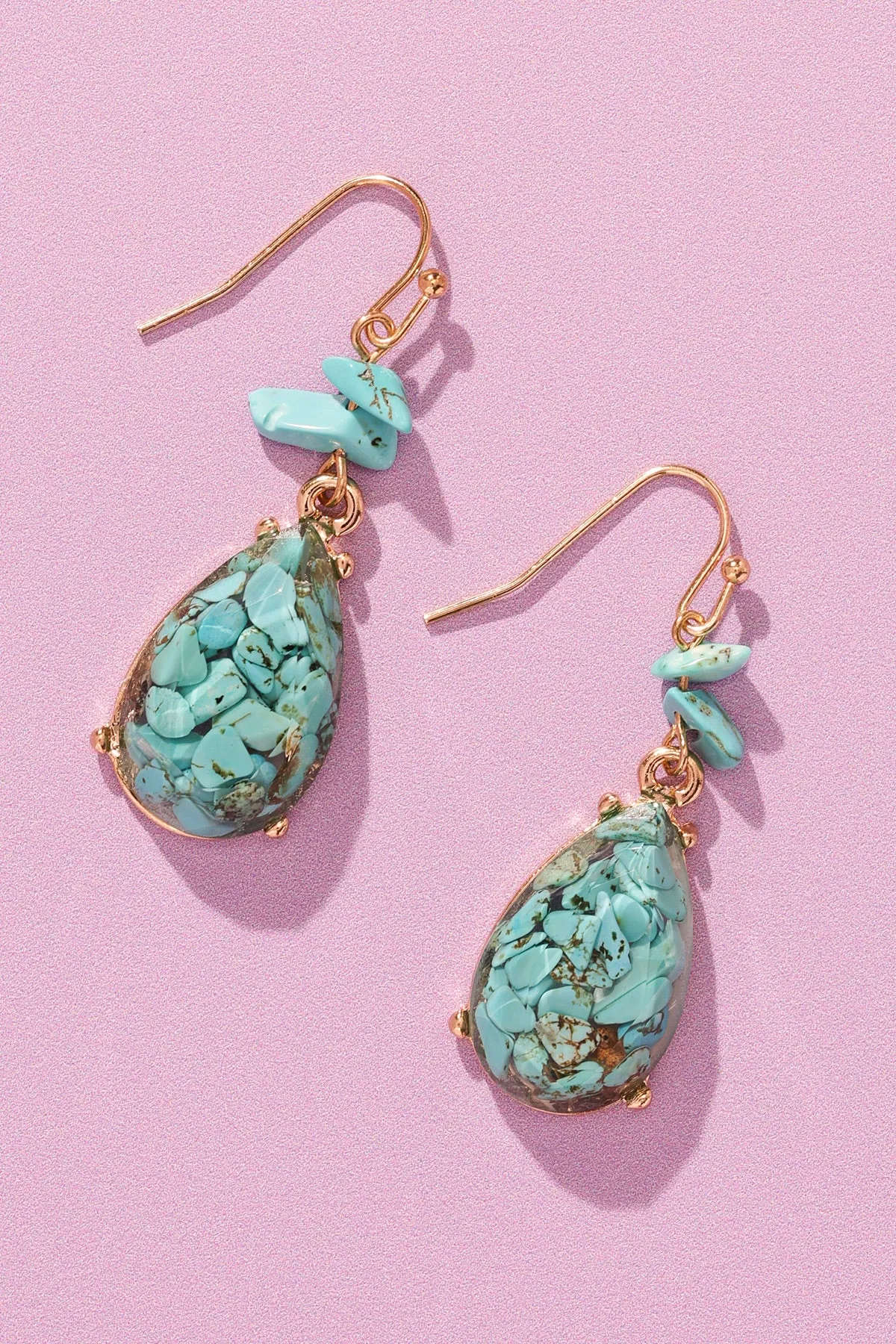 Turquoise Teardrop Earrings