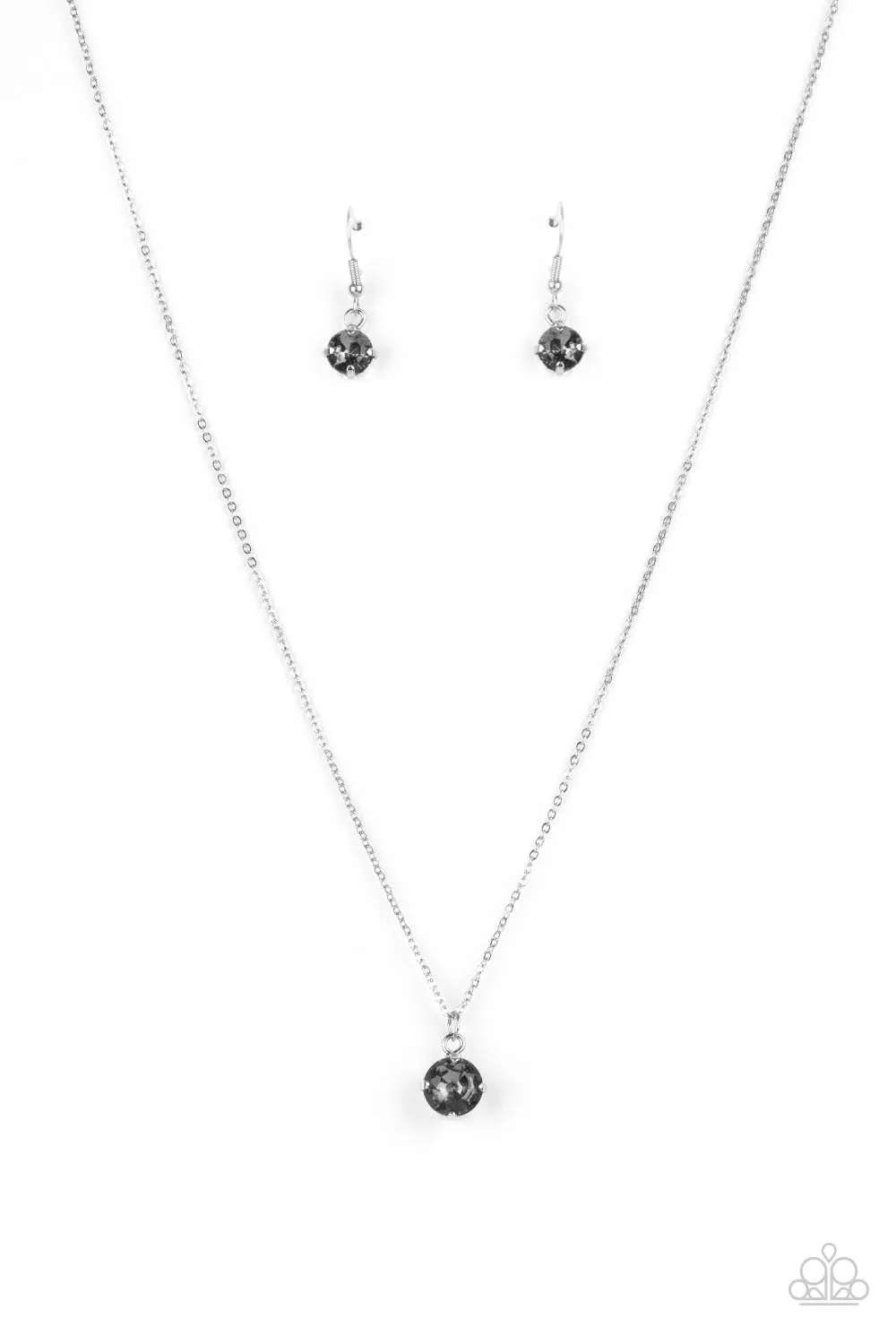 Undeniably Demure - Silver Necklace