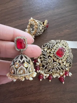 Victorian CZ Pendant set