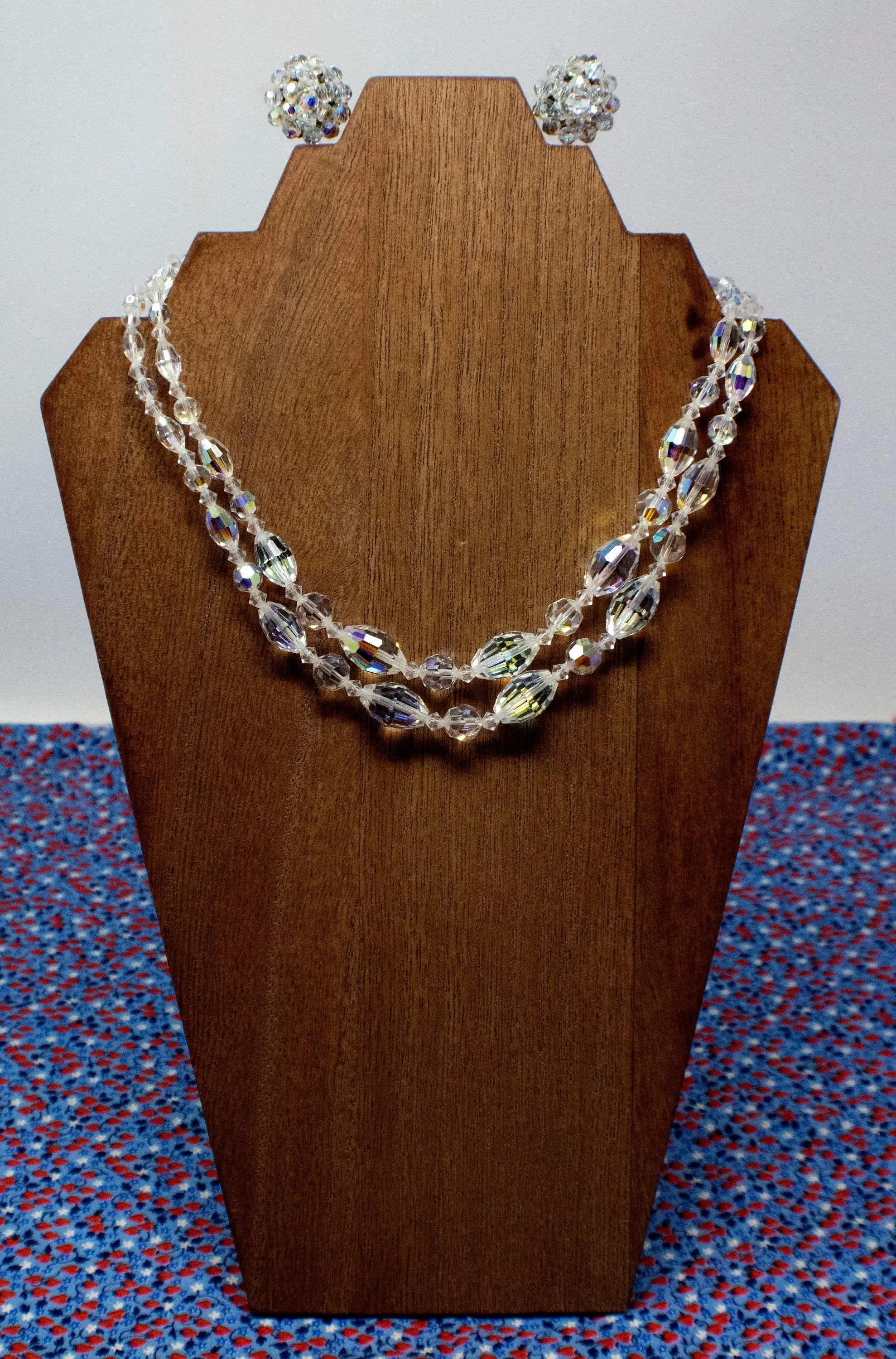 Vintage Aurora Borealis Parure