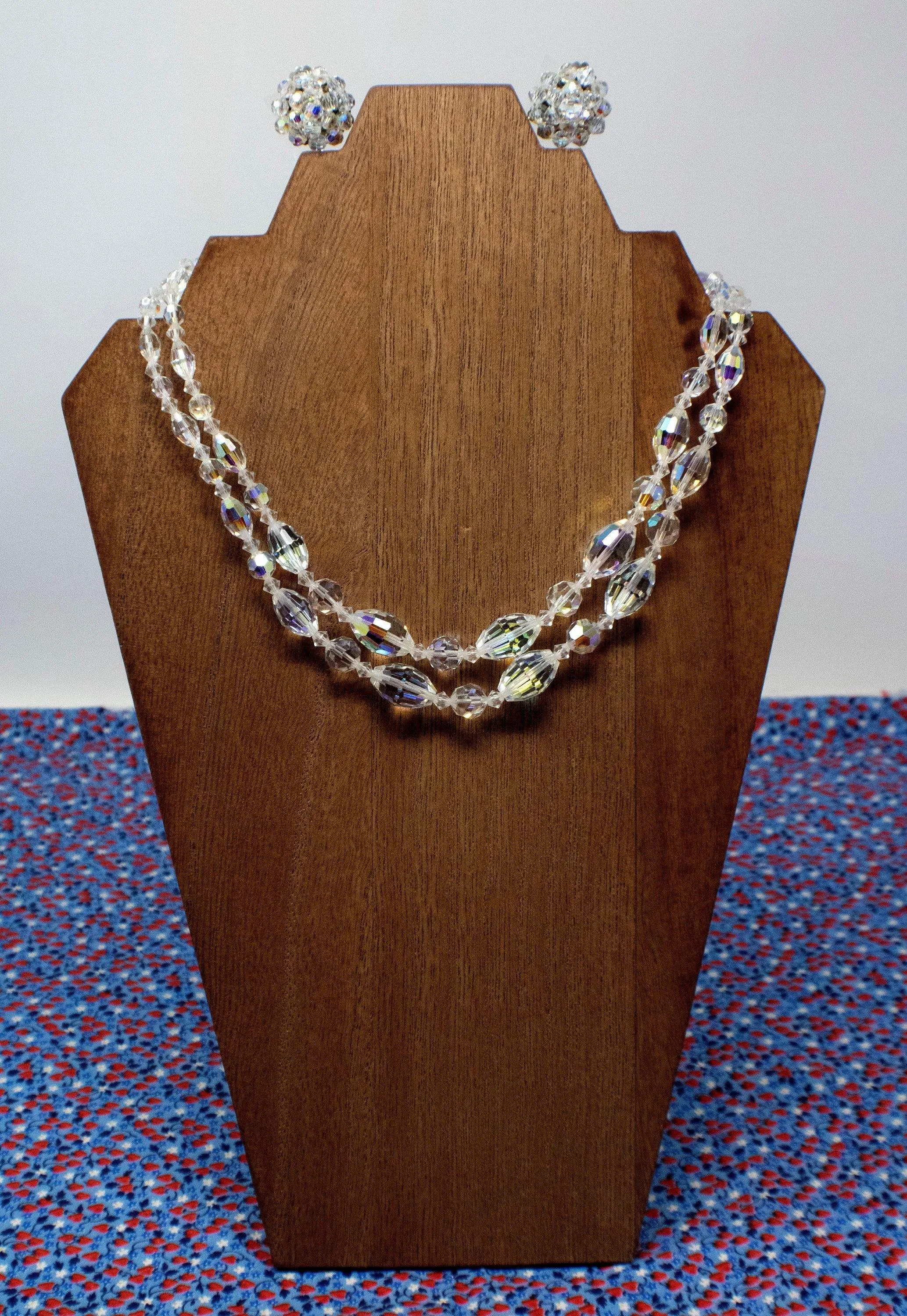Vintage Aurora Borealis Parure