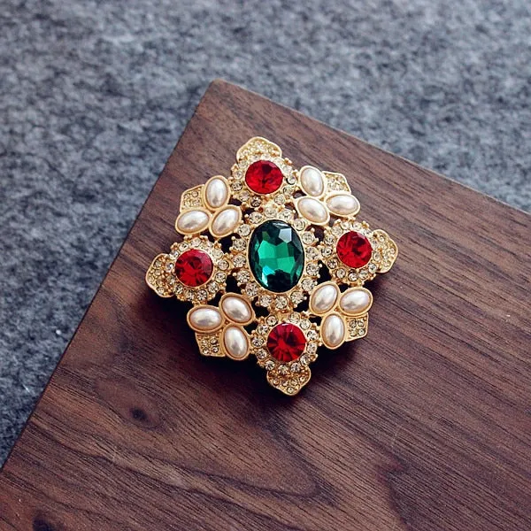Vintage Baroque Jewel Brooches - 29 Styles