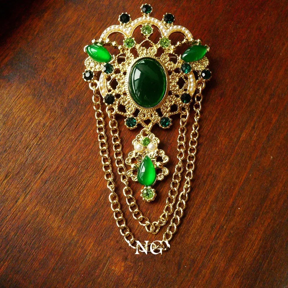 Vintage Baroque Jewel Brooches - 29 Styles