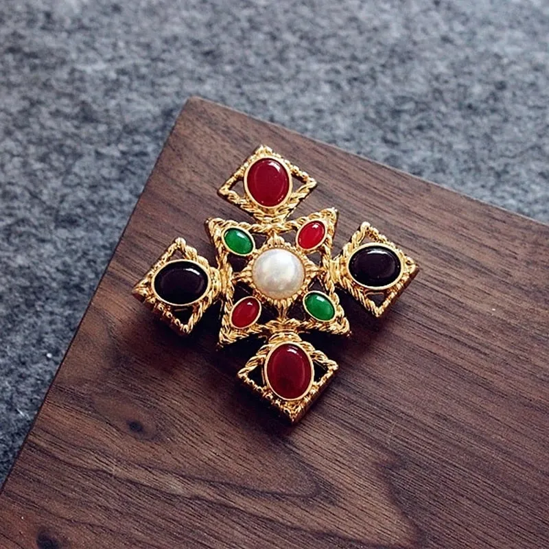 Vintage Baroque Jewel Brooches - 29 Styles