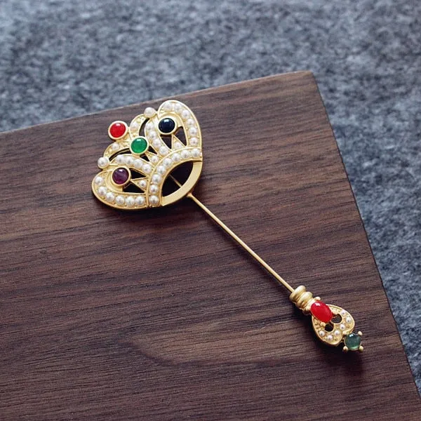 Vintage Baroque Jewel Brooches - 29 Styles