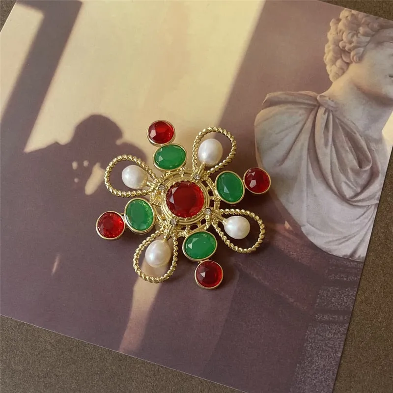 Vintage Baroque Jewel Brooches - 29 Styles