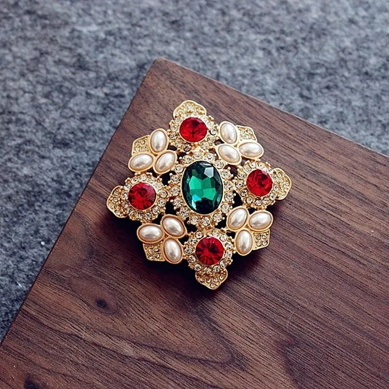 Vintage Baroque Jewel Brooches - 29 Styles