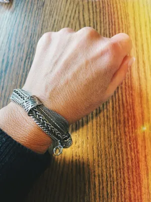 Vintage Silpada Talk of the Town Multi Strand Bracelet