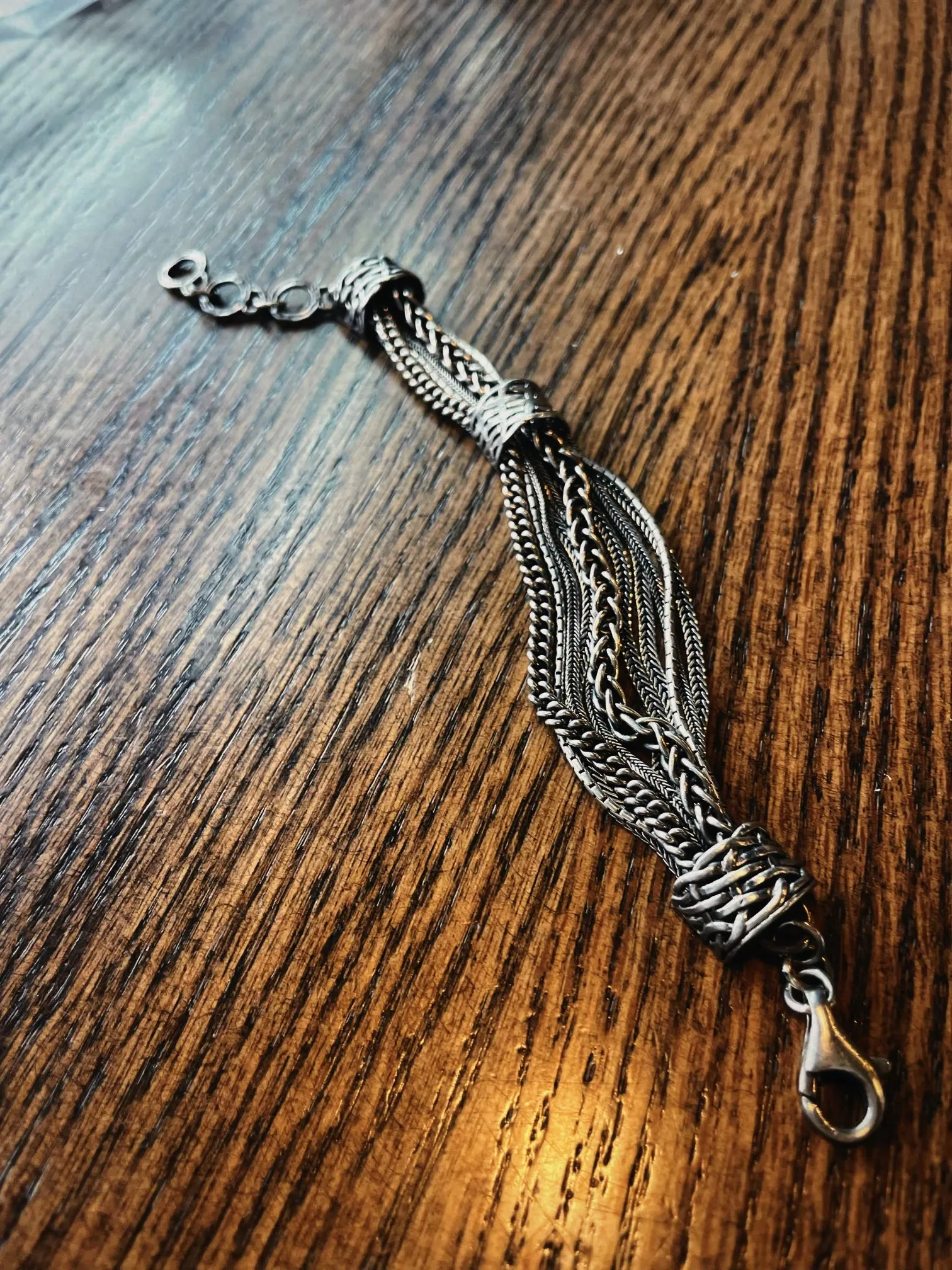 Vintage Silpada Talk of the Town Multi Strand Bracelet
