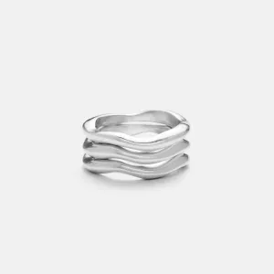 Wavy Stacker - Set of Three