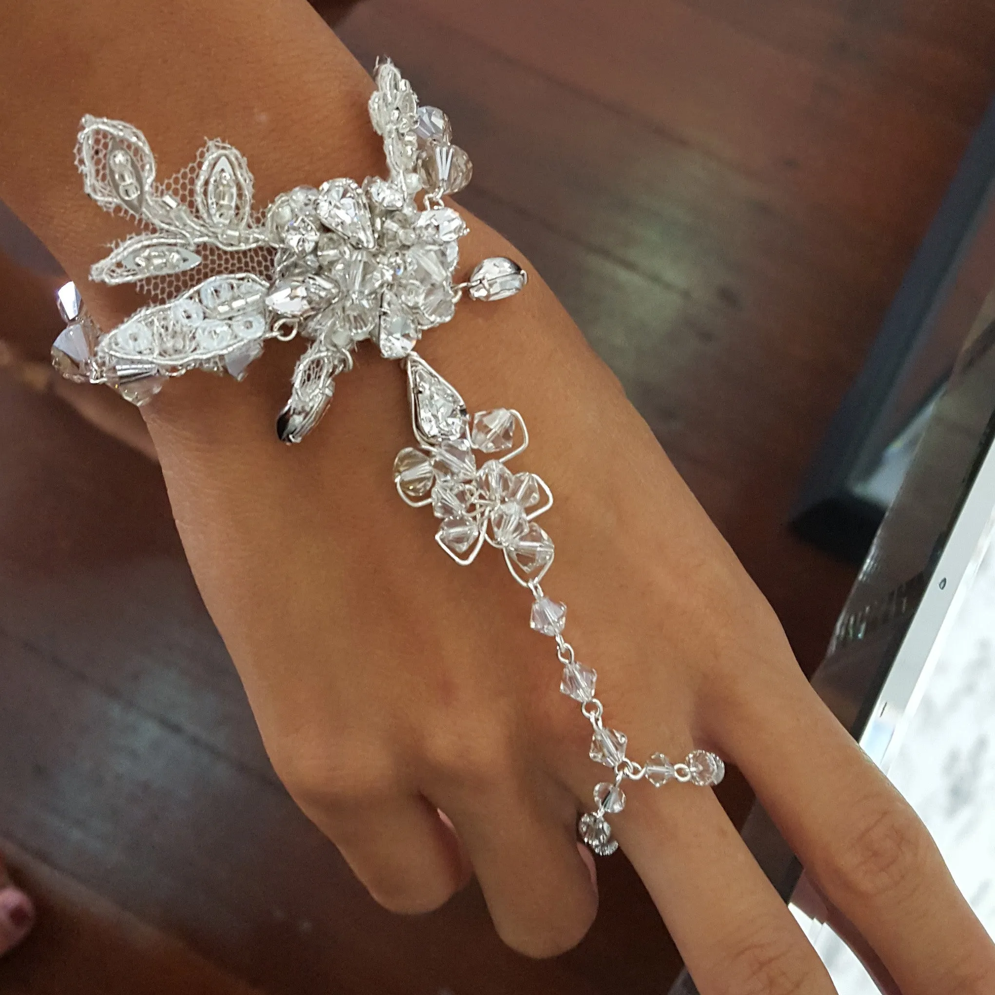 wedding hand jewellery - Mahala boho style by Kezani