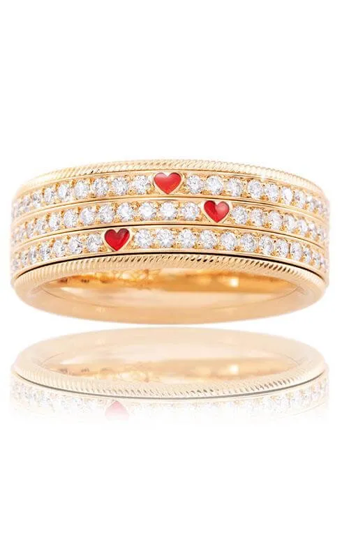Wellendorff Three Hearts. One Love Ring 607271