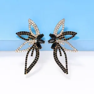 Whimsical Rhinestone Earrings
