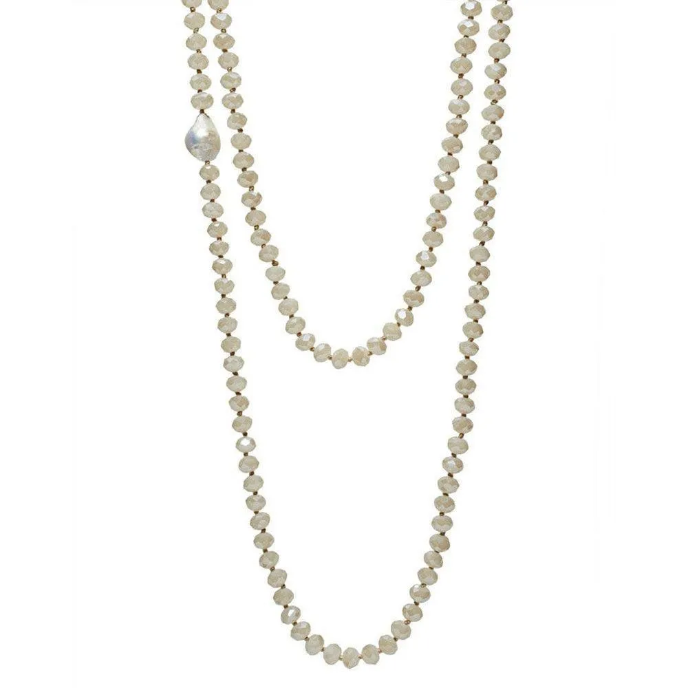 White Marianne Necklace