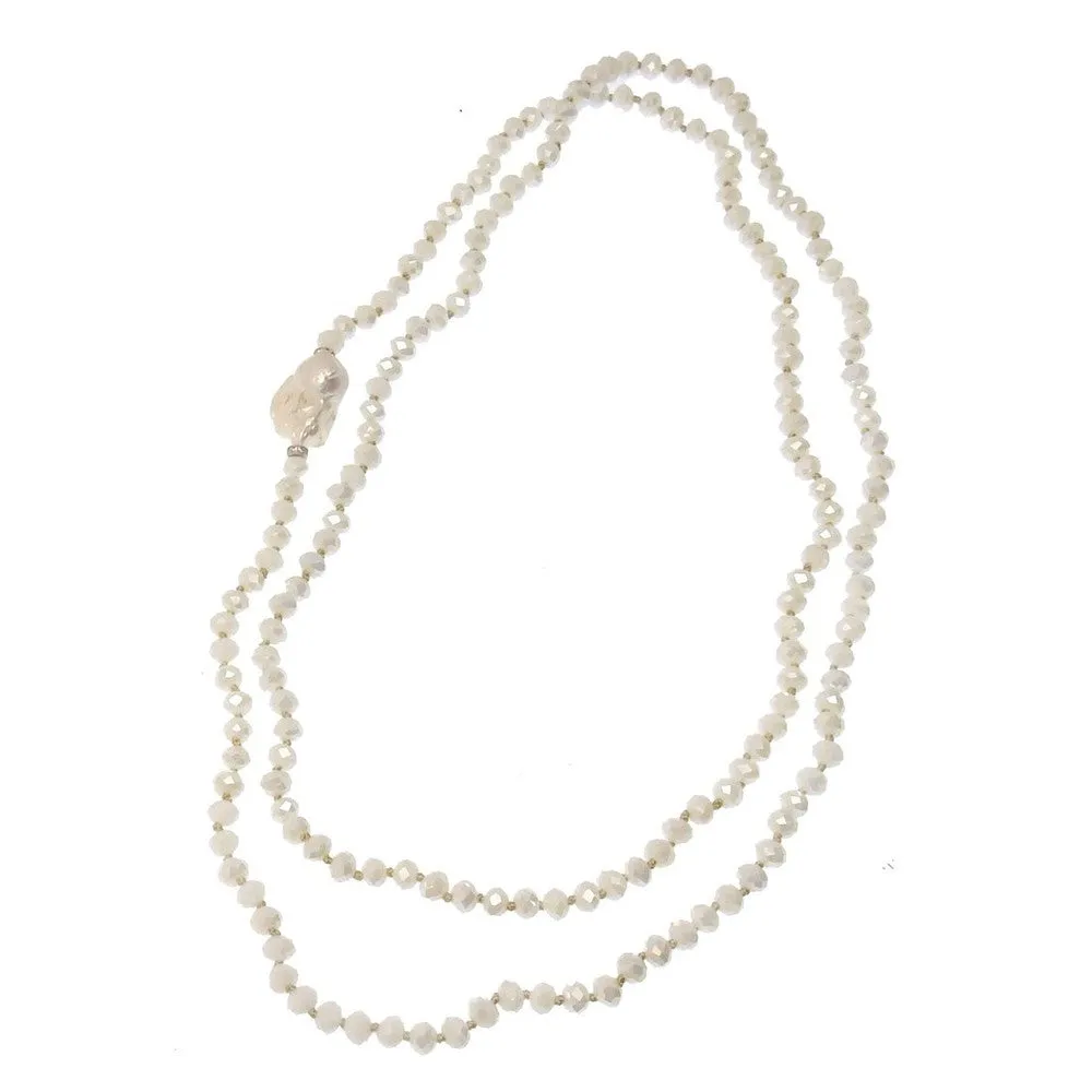 White Marianne Necklace