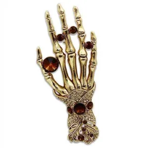 Women's Brooches Gold White Metal Brooch