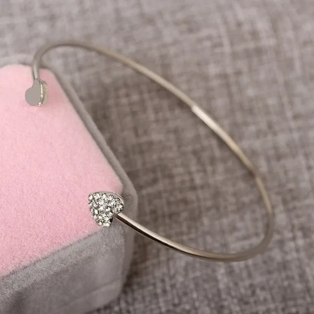 Women’s Crystal Studded Charm Bracelets